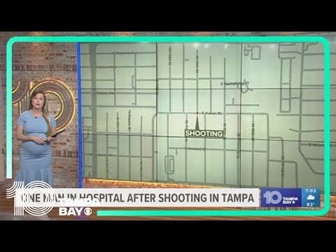 Tampa police investigating shooting that injured 1 near 14th and Yukon