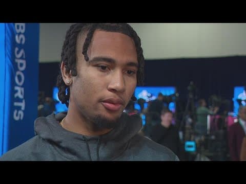 NFL combine interview with C.J. Stroud: Why he believes he's the best QB in the draft