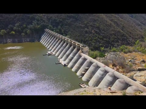 11 billion gallons of water released from Lake Hodges dam