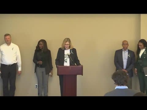 Michigan State University leaders provide update after shooting on campus