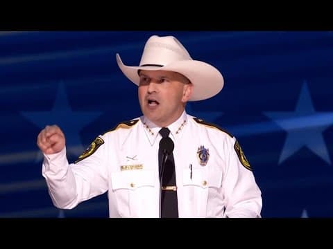 Sheriff Javier Salazar full speech at 2024 DNC (Aug. 21, 2024)