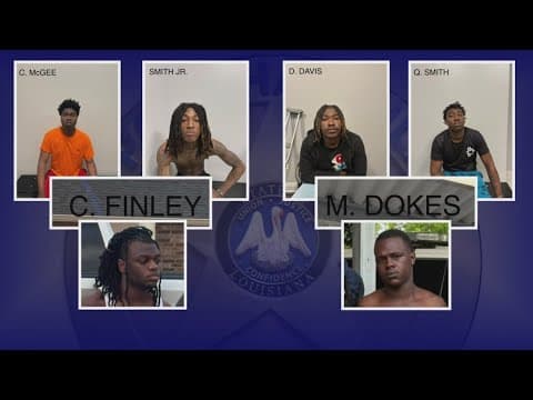 6 arrested in connection with shootings near Ponchatoula Strawberry Festival that injured two