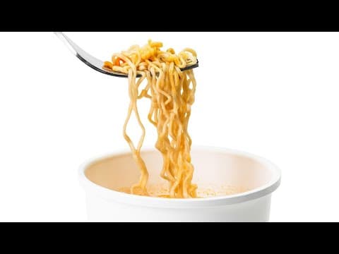 Burn warning issued over instant noodles' social media trend