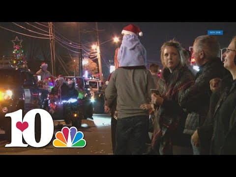 More than 10 Christmas parades will follow after Thanksgiving is over in East Tennessee
