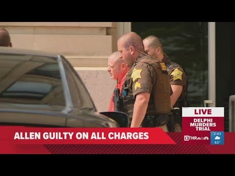 Richard Allen will be sentenced Dec. 20 in the murders of Libby German and Abby Williams