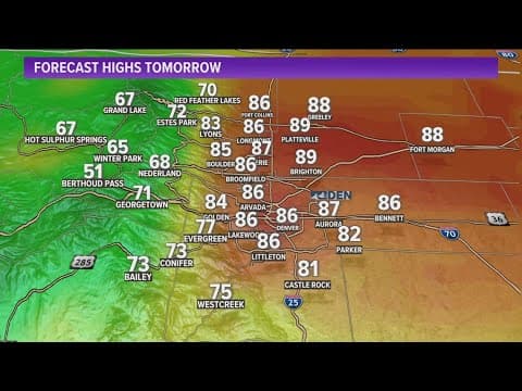 Latest forecast | Gentle showers overnight lead into mild Tuesday