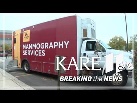 M Health Fairview offers mobile mammography services