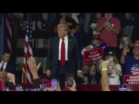 Former President Trump to hold campaign rallies in blue states