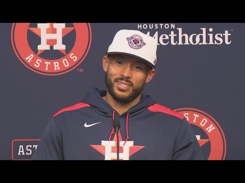 Carlos Correa returns to Houston, glad to be reunited with Jose Altuve