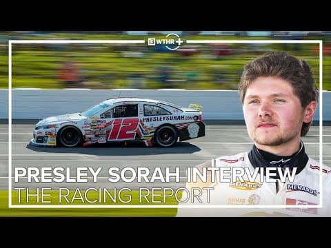 Cambridge City's Presley Sorah talks ARCA racing at IRP | The Racing Report with Rob Peeters