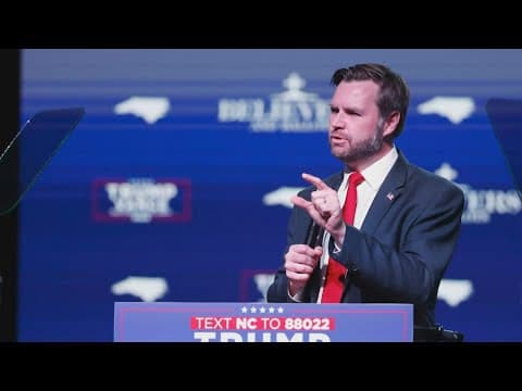 JD Vance will be in North Texas today