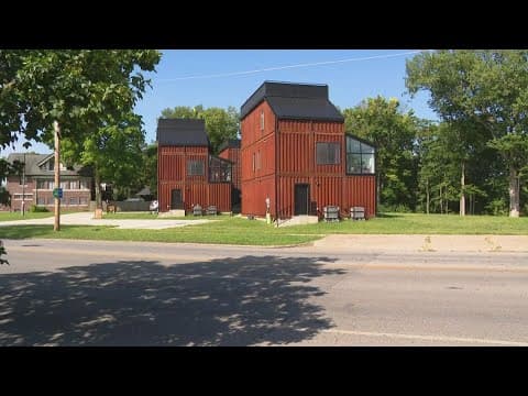 Inside look at new Indianapolis container home rentals
