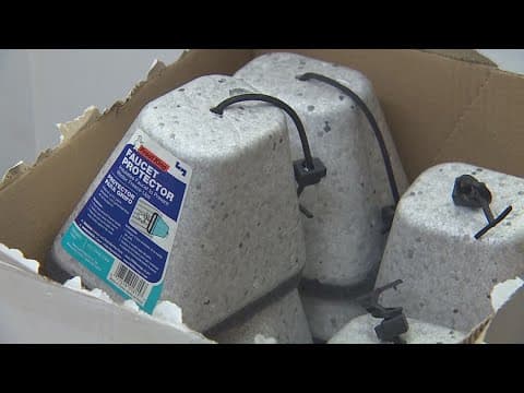 With year's first freeze heading our way, caution urged to protect people, pipes, plants and pets