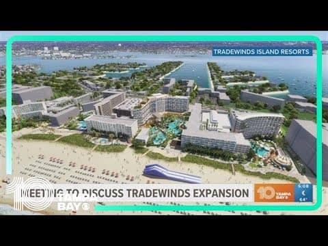 Tradewinds Resort expansion proposal prompts community concerns in St. Pete