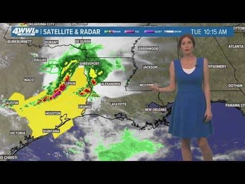 New Orleans Weather: Steamy heat and a few thunderstorms this week