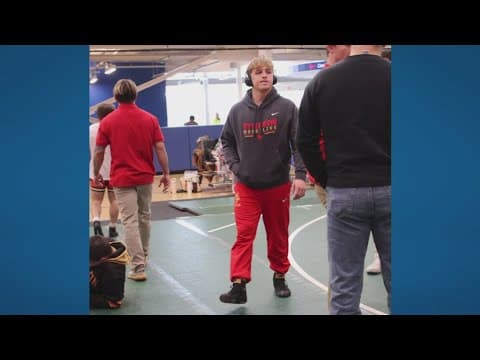 Otterbein wrestling team honors the life of sophomore Josh Taylor who died in crash