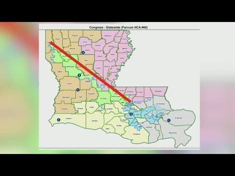 Louisiana congressional map with second black district stands