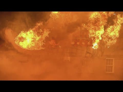 IFD: No injuries reported after crews battle fire at former Golden Corral on Indy's far east side