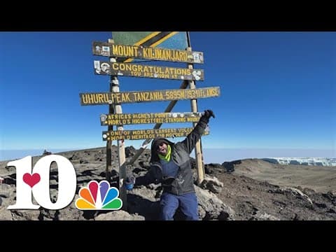 Knox Co. man helps raise awareness by hiking Mt. Kilimanjaro