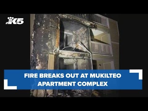 BREAKING: Apartment fire in Mukilteo