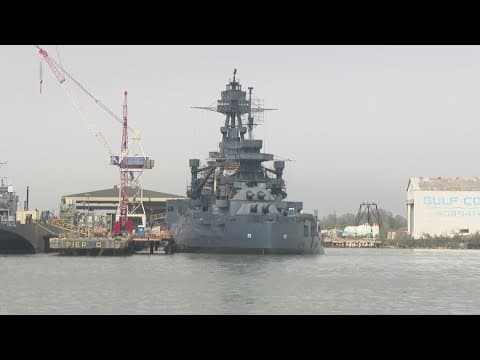 Battleship Texas in next phase of restoration