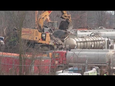 EPA instructs Norfolk Southern to pause shipping waste from train derailment off-site