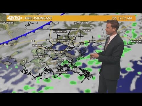New Orleans Weather: Weak front could bring showers