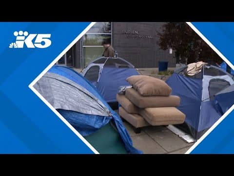 Frustration grows in Burien as city and sheriff's office clash over camping ban enforcement