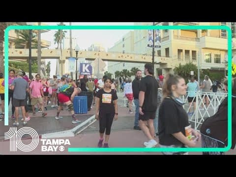 Hundreds of runners turn out for the Hot Chocolate Run in Tampa