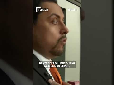 Caught on camera: Driver goes ballistic during parking spot dispute