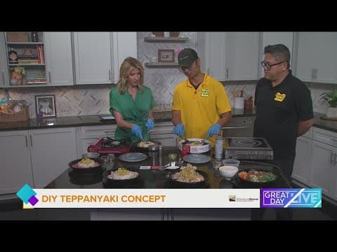 Get a taste of the DIY Teppanyaki concept
