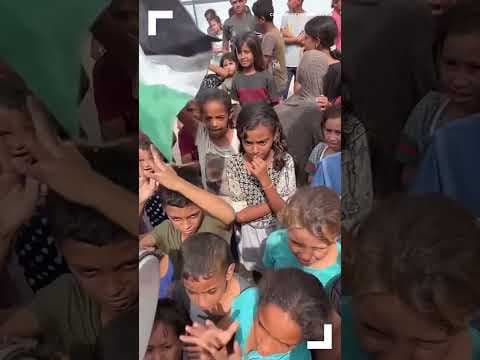 Palestinians celebrate Israel-Hamas ceasefire in Gaza
