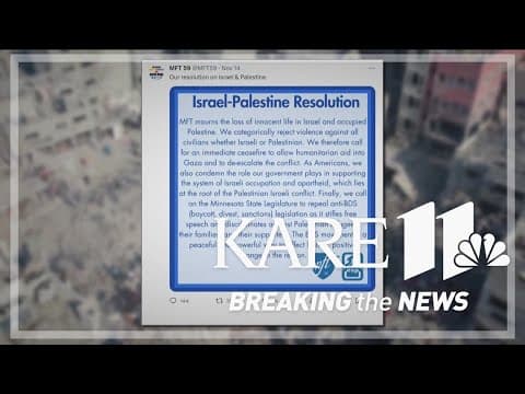 Minneapolis teachers union takes stance on Israel-Hamas war; community responds