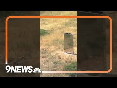 Where Did It Come From? Strange Monolith Appears in Colorado