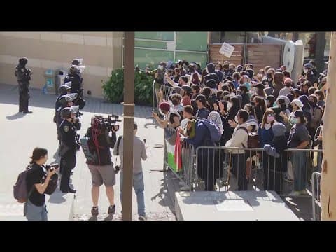 Protests continue on  UC San Diego campus after police dismantle encampment, make arrests