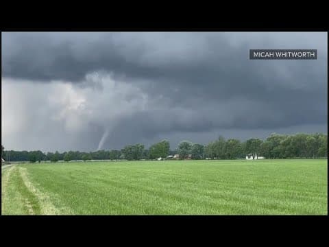 NWS confirms EF2 tornado caused severe damage in western Ohio
