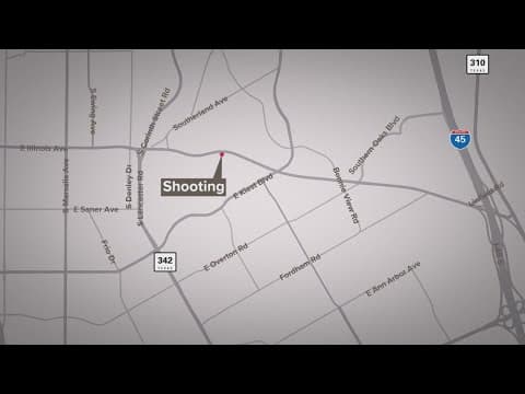 Dallas Police investigate a shooting that injured a minor