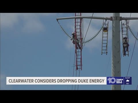 Clearwater officials considering dropping Duke Energy