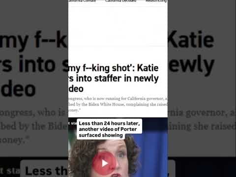 Katie Porter faces backlash after tense interview, staff video surfaces