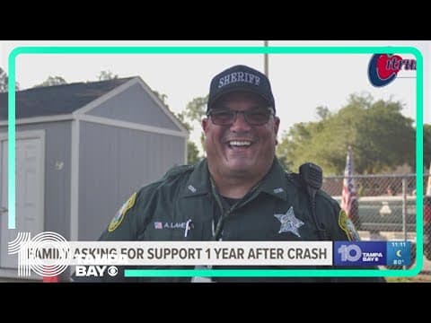 Family asks for support 1 years after Citrus Co. deputy critically injured