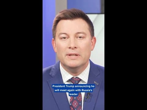 Trump says he'll meet with Putin in Hungary