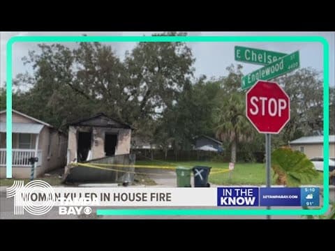 1 dead after house fire in Tampa