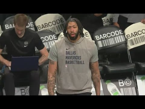 Anthony Davis available to return to action in Mavs' matchup with Brooklyn Nets, team says