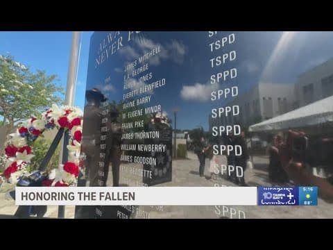 Pinellas County hosts 35th Annual Law Enforcement Memorial Ceremony