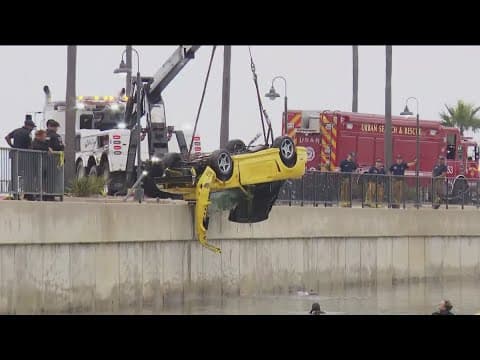 Woman dies after car goes into San Diego Bay