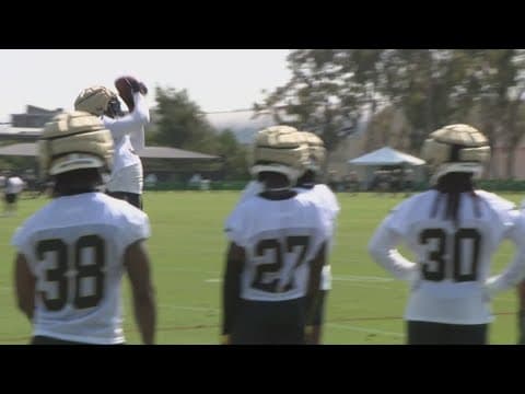 Saints Camp Day 2 interviews