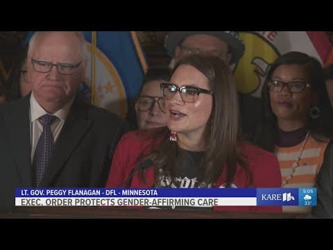 Walz moves to protect gender affirming care