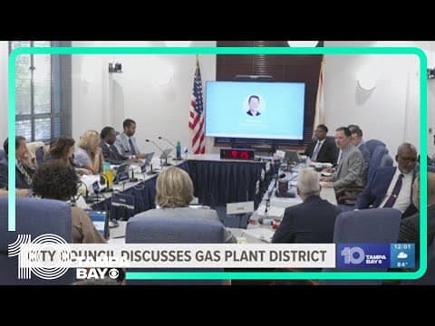 St. Petersburg city council discusses gas plant district