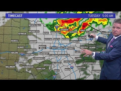 DFW Weather | More thunderstorms coming before a break in the 14 day forecast