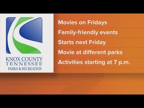 Knox County launching Sunset Cinema series for the summer next week